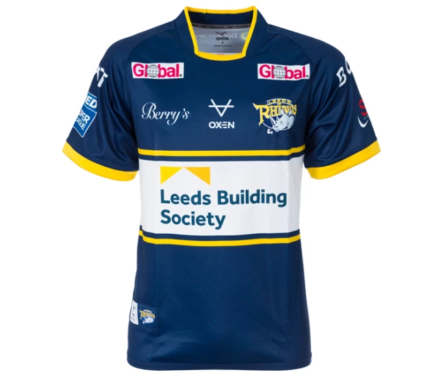 Leeds Rhinos Men's Home Rugby Shirt 2023