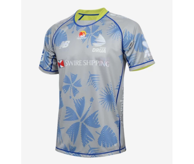 Fiji Drua Men's Training Rugby Shirt 2024