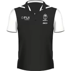 Fiji Airways Sevens 2021 Performance Mens Polo Black