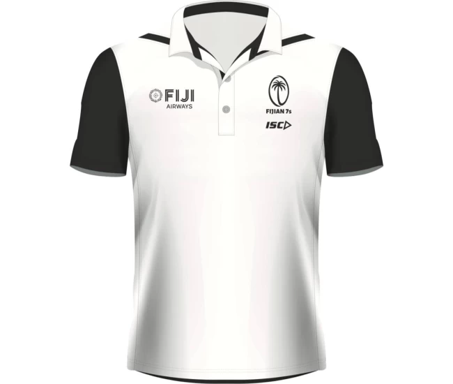 Fiji Airways Sevens 2021 Performance Mens Polo White