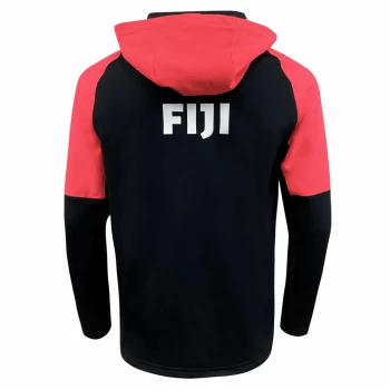 Fiji Mens Full Zip Training Rugby Hoodie 2023