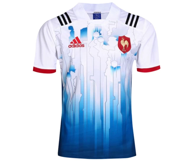 2017 Men's France Home Rugby Shirt