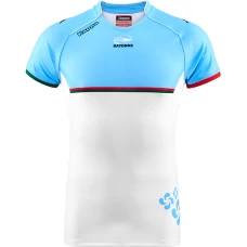 AVIRON BAYONNAIS 17/18 HOME WHITE/AZURE SHIRT