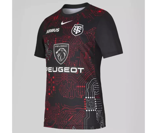 Toulouse Mens Training Rugby Shirt 2022-23