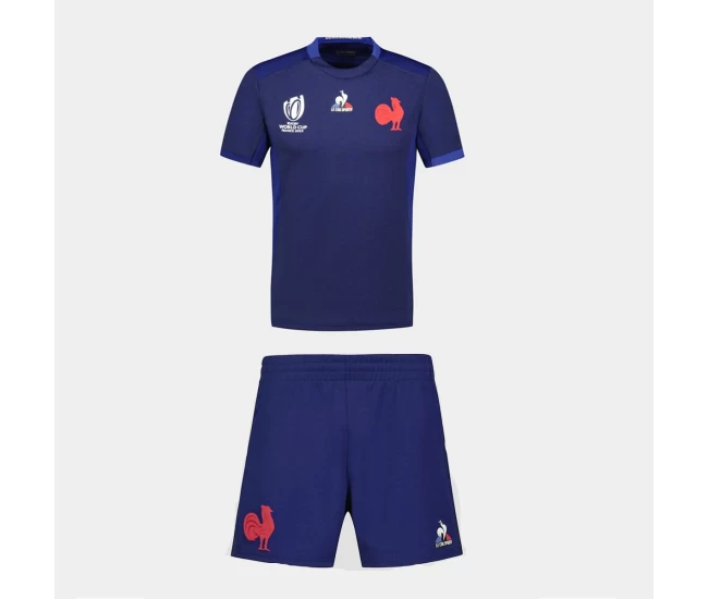 France Kids Home RWC 2023 Rugby Kit