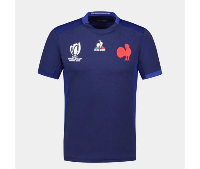 France Mens Home RWC 2023 Rugby Shirt