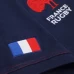 France RWC Mens Cotton Navy Rugby Polo Shirt 2023