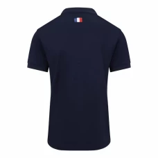 France RWC Mens Polyester Rugby Polo Shirt 2023