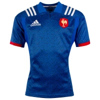 2018 Mens France Home Rugby Shirt