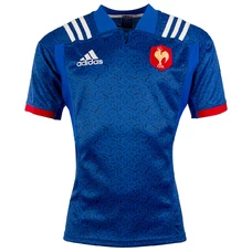 2018 Mens France Home Rugby Shirt