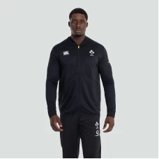 Canterbury Ireland IRFU 2020 Mens Track Jacket Black