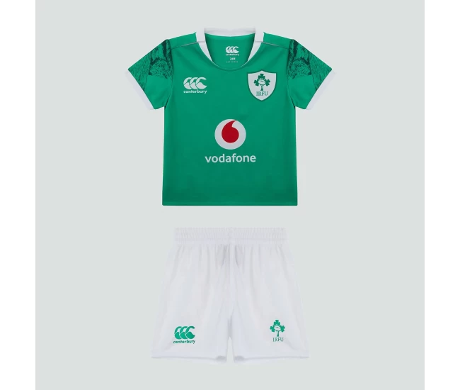 Ireland Kids Home Rugby Kit 2021-22