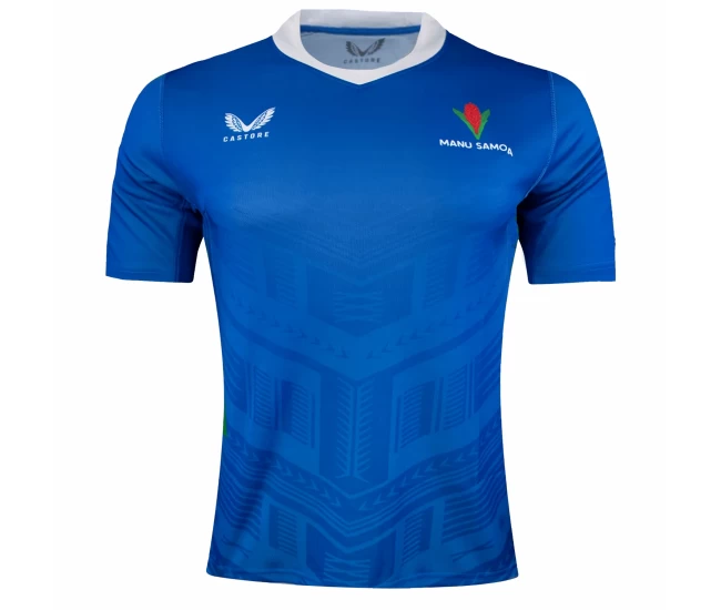 Samoa Mens Home Rugby Shirt 2022-23