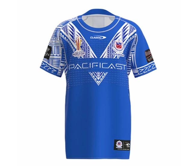 RLWC Samoa Mens Pro Rugby Shirt 2021