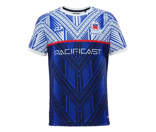 Toa Samoa Rugby League Mens Training Rugby Shirt 2023