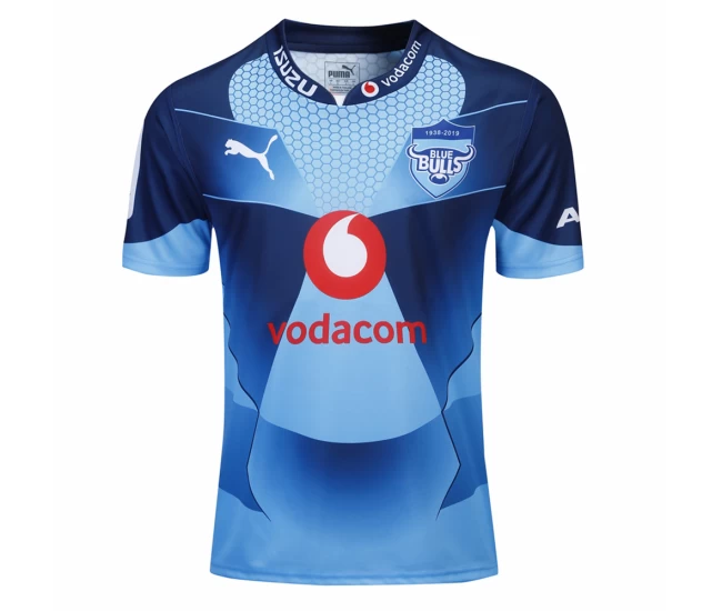 2019 Men's Bulls Super Rugby Home Shirt Blue