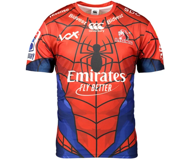 Lions 2019 Super Rugby Marvel Shirt