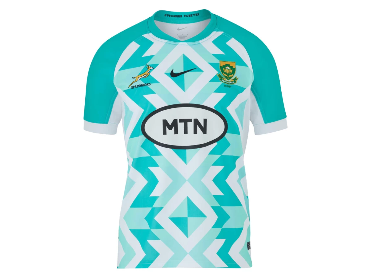 South Africa Springboks Mens Away Rugby Shirt 2023 For Sale Kranstore