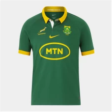 South Africa Springboks Mens Home Rugby Shirt 2023