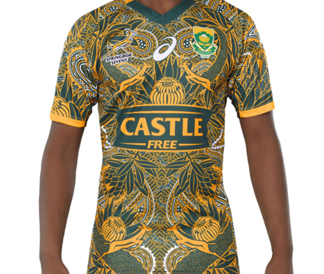 South Africa Blitzboks reveal Mandela 100 jersey