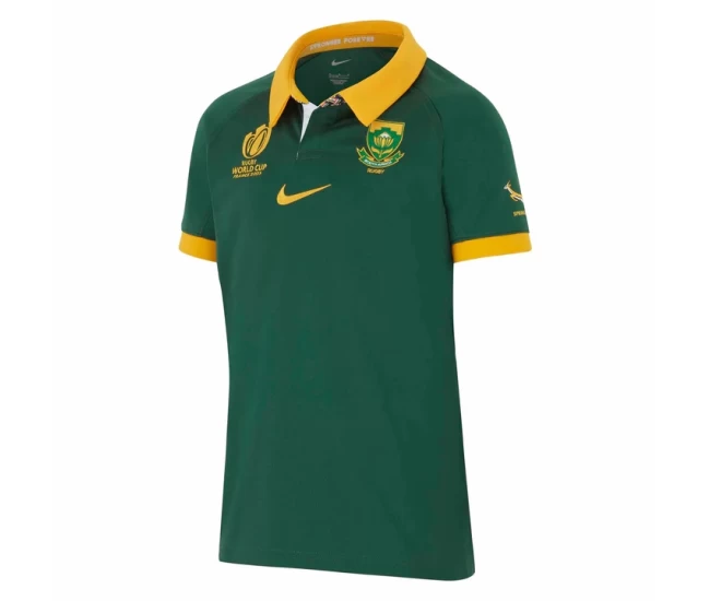 Springboks Mens Home Rugby World Cup Shirt 2023