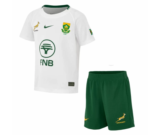 South Africa Springboks Kids Away Rugby Kit 2025