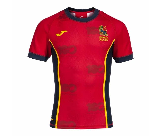 Spain Mens Home Rugby Shirt 2023