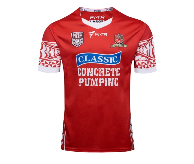 2017 MEN'S TONGA HOME RUGBY SHIRT