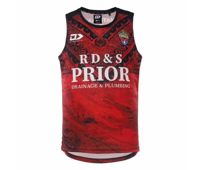 Tonga Mens Training Rugby Singlet 2022