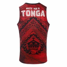 Tonga Mens Training Rugby Singlet 2022