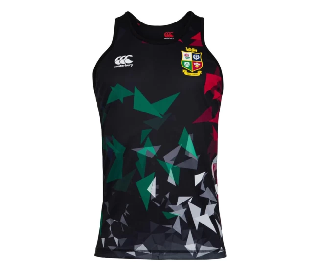 CCC British And Irish Lions 2021 Mens Black Singlet