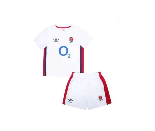England Kids Home Rugby Kit 2021-22