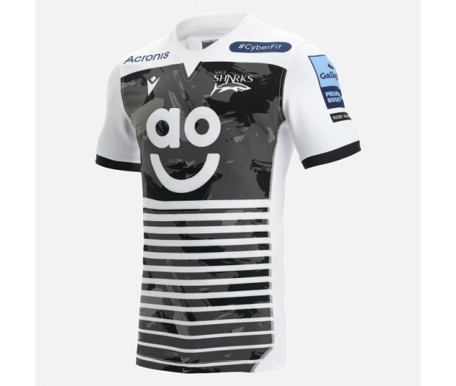 Sale Sharks Away Rugby Shirt 2021-22