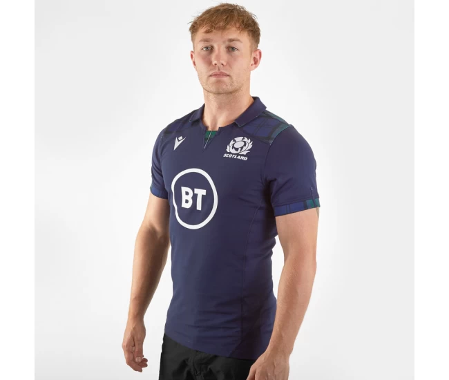 Macron Scotland 2019 2020 Home Rugby Shirt