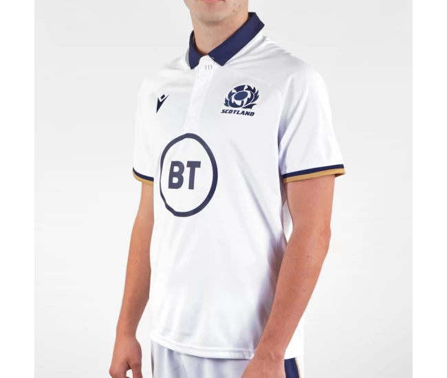 Macron Scotland 2020 2021 Alternate Rugby Shirt