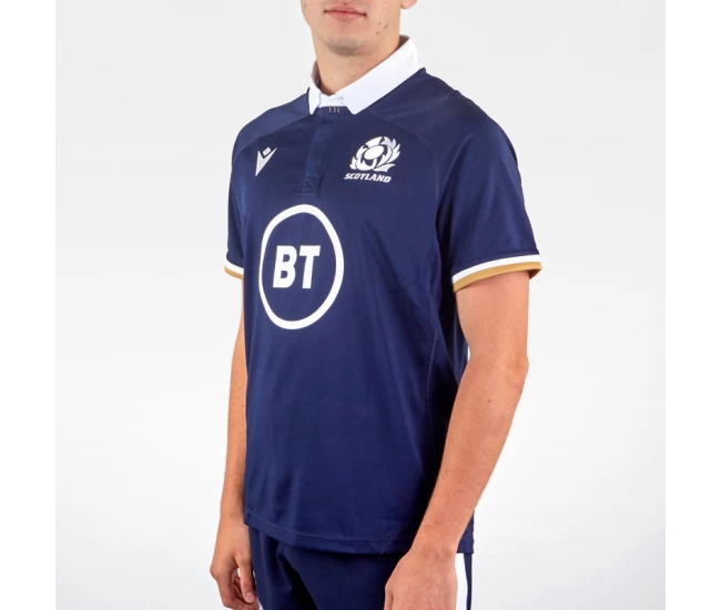 Macron Scotland 2020 2021 Home Rugby Shirt