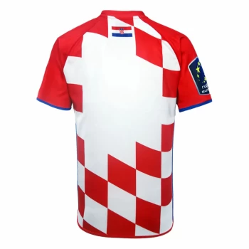 Croatia Mens Home Rugby Shirt 2024
