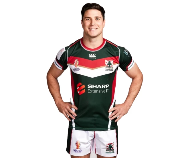 Lebanon Cedars Men's World Cup Rugby Shirt 2021