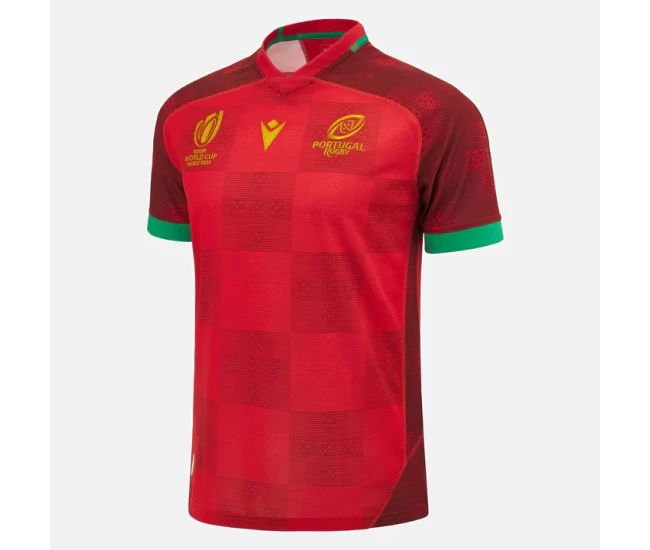 Portugal Mens Home Rugby World Cup Shirt 2023