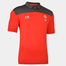 Under Armour Wales WRU 2019 2020 Rugby Polo Shirt