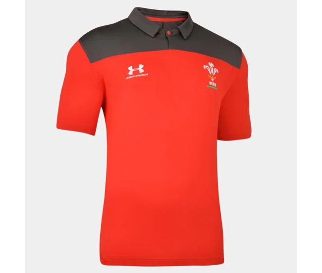 Under Armour Wales WRU 2019 2020 Rugby Polo Shirt