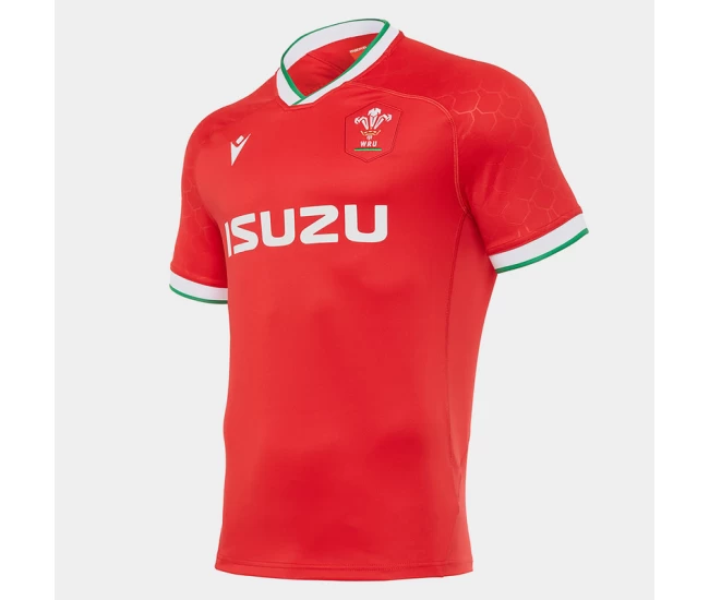 Macron Wales 2021 Home Rugby Shirt