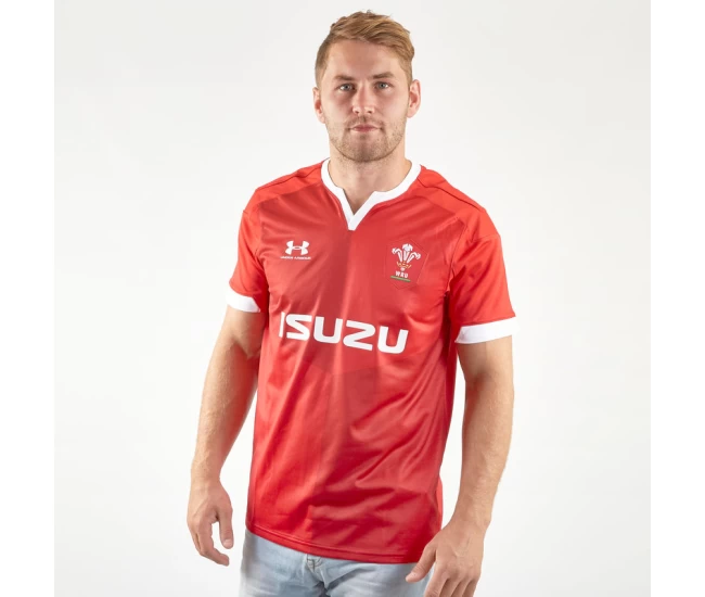 Under Armour Wales WRU 2020 Home Rugby Shirt