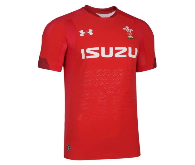 Under Armour Wales Home Rugby Shirt 2019