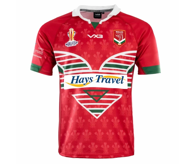 RLWC Welsh Mens Home Rugby Shirt 2021