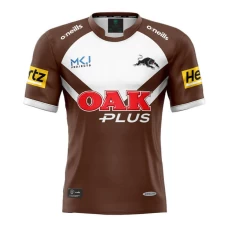 Penrith Panthers Mens Warm Up Rugby Shirt 2023