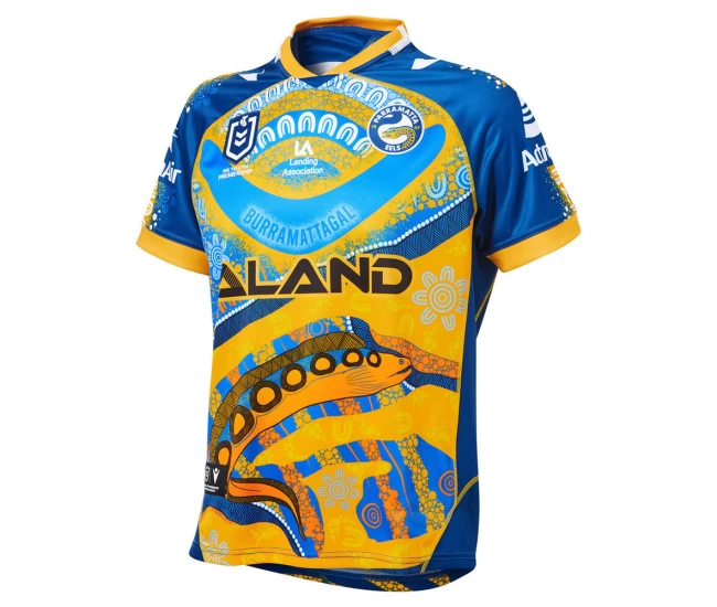 Parramatta Eels Mens Indigenous Rugby Shirt 2022