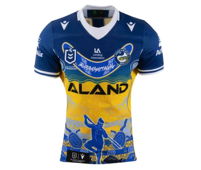 Parramatta Eels Mens Indigenous Rugby Shirt 2023