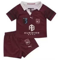 QLD Maroons Kids Home Rugby Kit 2023