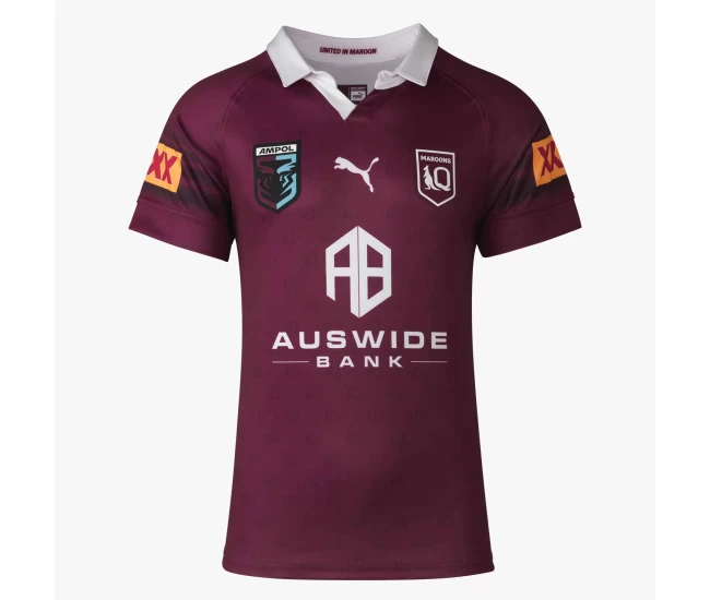 QLD Maroons Mens Home Rugby Shirt 2023